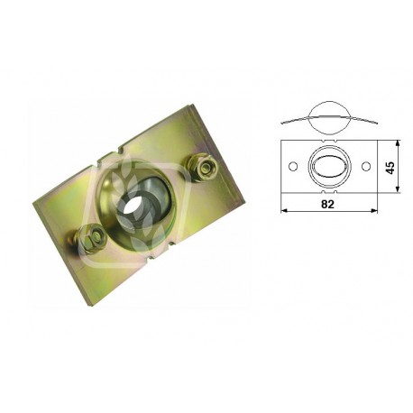 Lagerschale oben für Kugel Claas 12mm , 610492