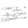 Zahnrad 33/26Z für Fendt Farmer 304, 305 , 306 , 307, 308, 309, 310  , 168100220020