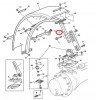 Kotflügelhalter für John Deere AL206805 , Links